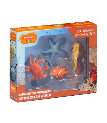 Set de exploradores de animales marinos