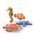 Set de exploradores de animales marinos