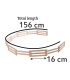 Corral de madera 156 cm.