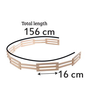 Corral de madera 156 cm.