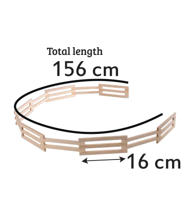 Corral de madera 156 cm.