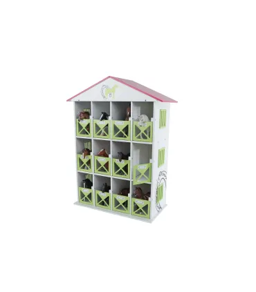Establo para caballos con 12 boxes,
