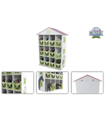 Establo para caballos con 12 boxes,