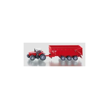 Massey Ferguson con remolque