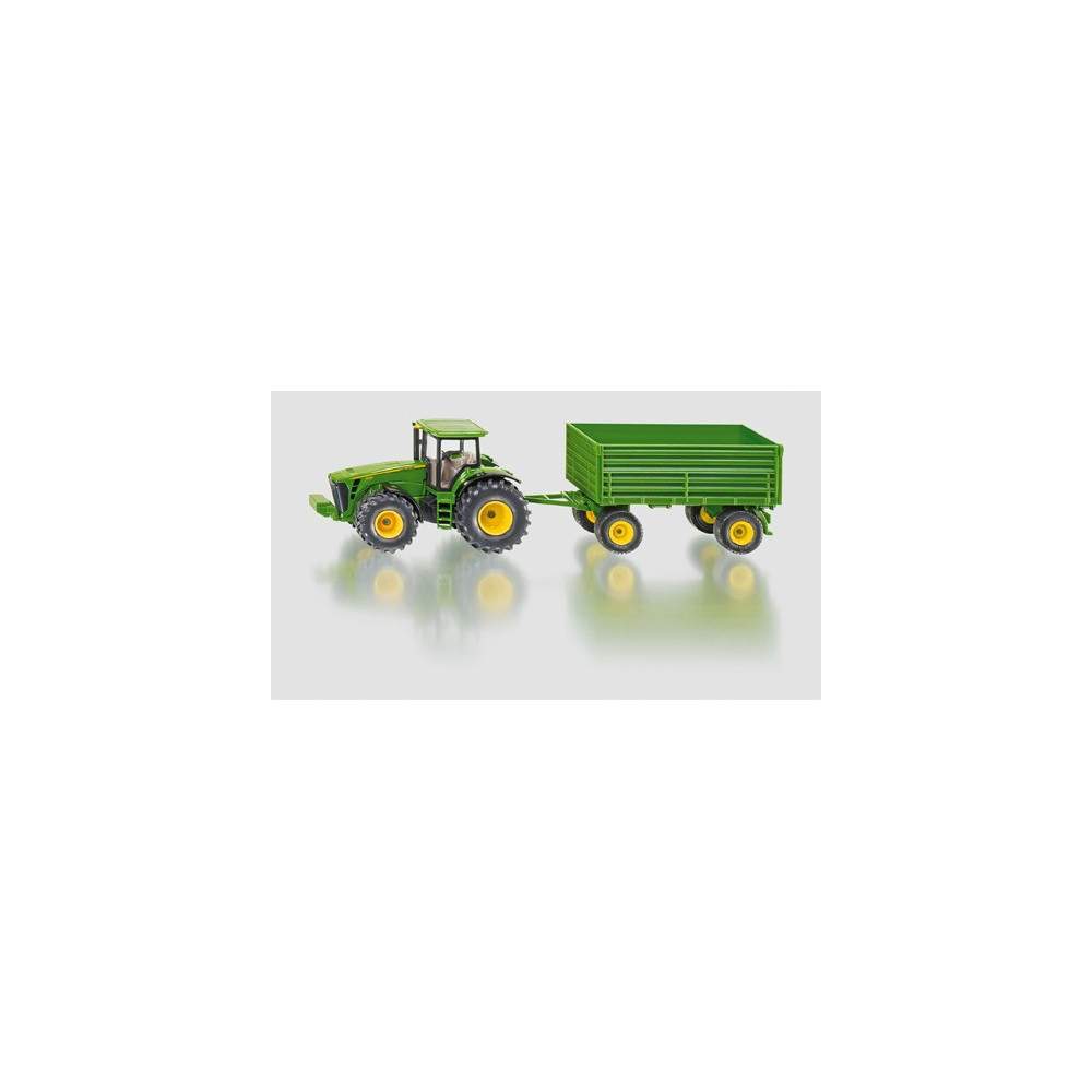 Tractor John Deere con remolque Tractor John Deere con remolque