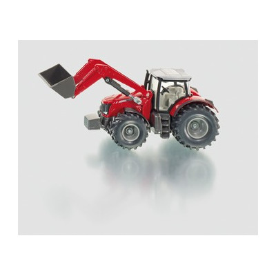 Tractor Massey Ferguson con pala - Escala 1:50