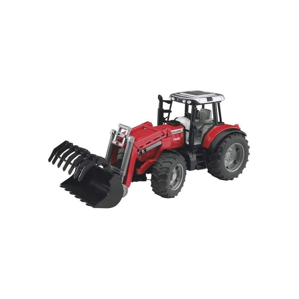 Massey Ferguson 7480 con pala