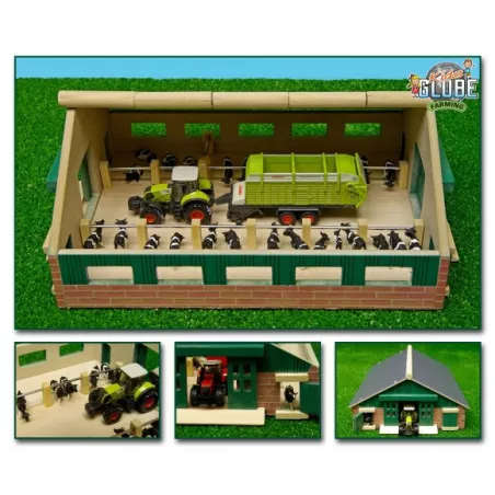 Establo de madera - escala 1:87