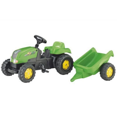 Tractor pedales verde