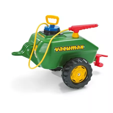 Cisterna Verde para tractor a pedales con bomba