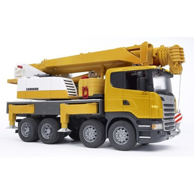 Camion Scania R con grua Liebherr - Escala 1:16