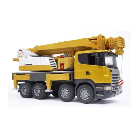 Camion Scania R con grua Liebherr - Escala 1:16