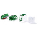 Cargadores de herramientas de la serie B John Deere verde