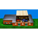 Granja de juguete con establos a escala 1:32