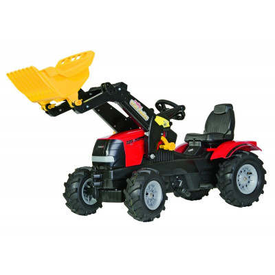 Tractor Case Puma 225 con pala a pedales con ruedas neumaticas