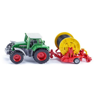 Fendt con Alimentador con el carrete de riego Blister