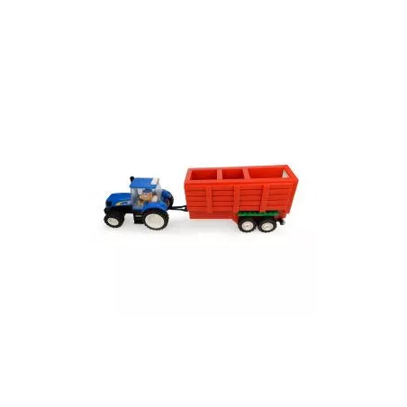 NEW HOLLAND con remolque autocargador