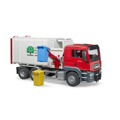 MAN TGS recogida selectiva carga lateral - escala 1:16