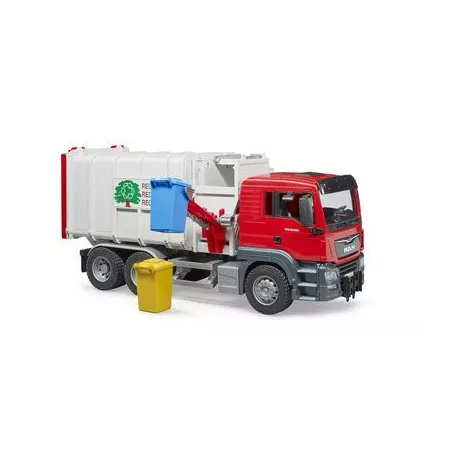 MAN TGS recogida selectiva carga lateral - escala 1:16