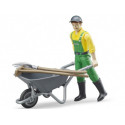 Set operario jardinería - escala 1:16