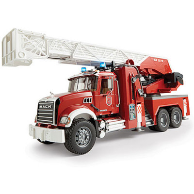 Camion Bomberos MACK con escalera y deposito de agua - escala 1:16