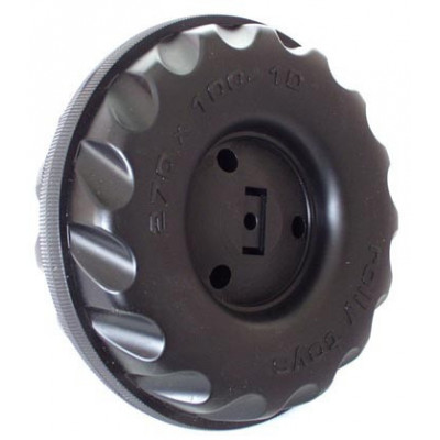 Rueda 270x100 eje 10mm Goma