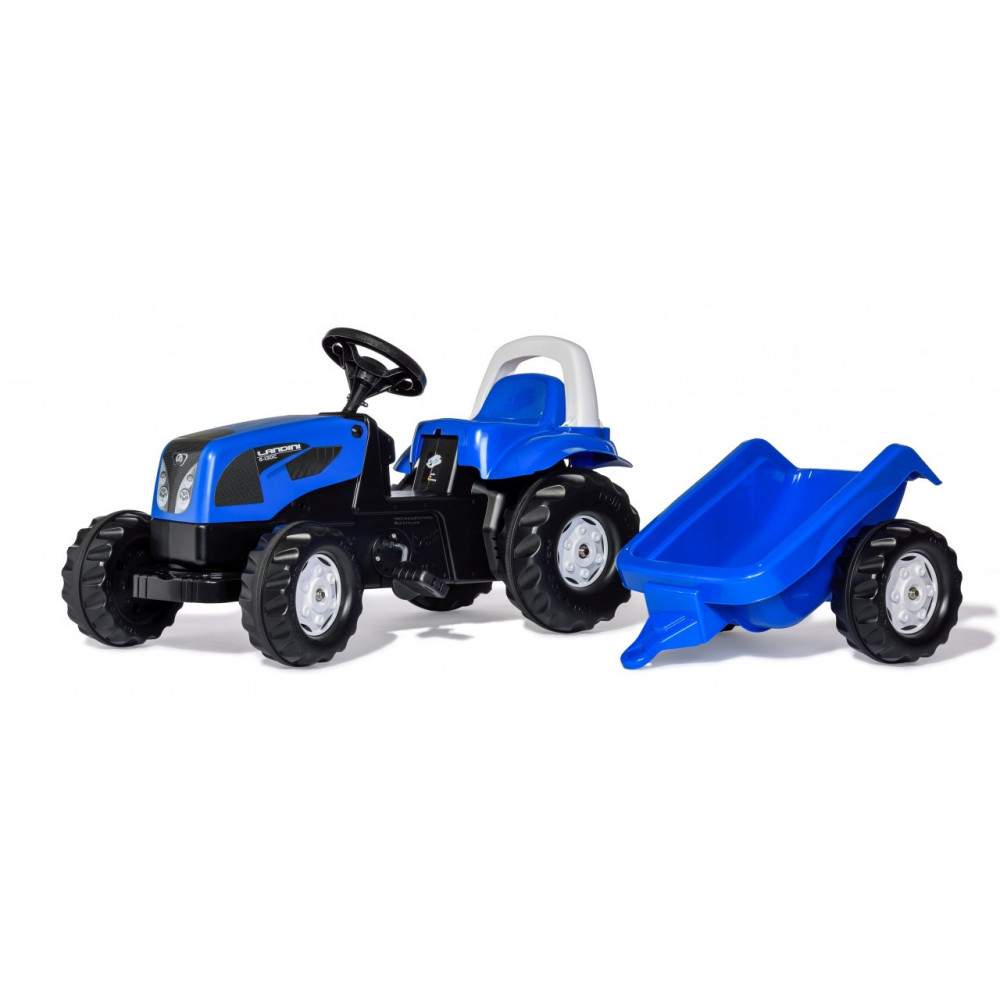 Landini Power Farm 100 con remolque