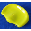 Asiento de repuesto oficial Rolly Toys de plástico resistente para tractor de pedales.
