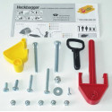 Kit de montaje de retroexcavadora de alta resistencia para tractor de juguete infantil.
