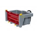Cajón basculante Rolly Box para tractores de juguete Rolly Toys, remolque infantil para transportar juguetes.