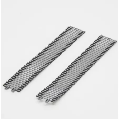 Accesorio de transportador plateado para cosechadora de juguete Grimme SE 75-30
