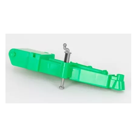 Barra de tracción de plástico resistente para tractores de juguete Bruder.
