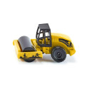 Rodillo compactador de juguete Siku 0895 de metal y plástico resistente