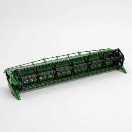 Cabezal de alta precisión a escala 1:16 para cosechadora de juguete John Deere T670i.