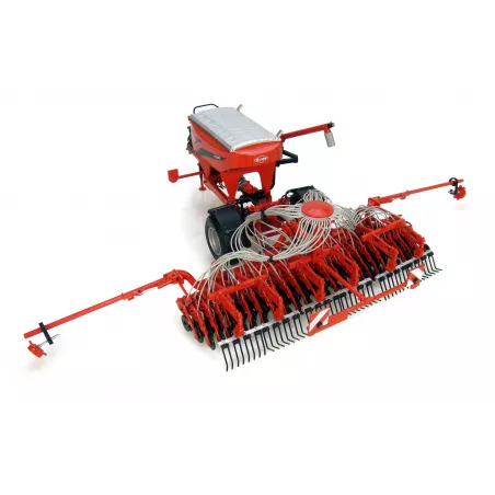 Cultivador Kuhn TT 3500 a escala 1:32, réplica de metal de Universal Hobbies.