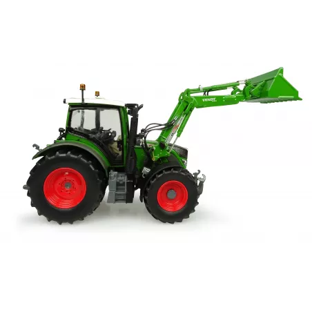 Tractor Fendt 516 Vario a escala 1:32 con pala frontal de metal para coleccionistas
