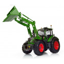 Tractor Fendt 516 Vario a escala 1:32 con pala frontal de metal para coleccionistas