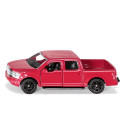 Miniatura de metal Ford F150 con puertas abatibles y enganche de acoplamiento.