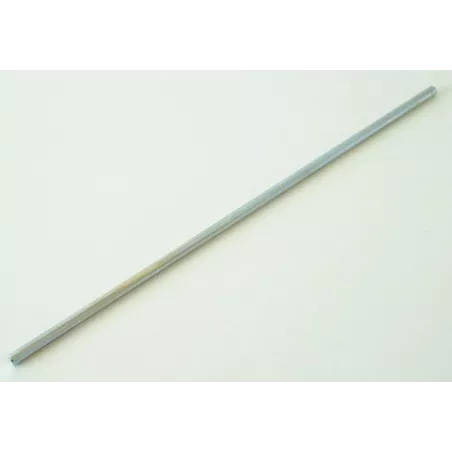 Eje galvanizado 10x476 de metal robusto, repuesto original para tractores y vehículos de juguete Rolly Toys.