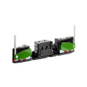 AGRIbumper de metal WIKING para tractor John Deere a escala 1:32, accesorio de colección.