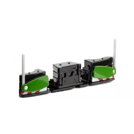 AGRIbumper de metal WIKING para tractor John Deere a escala 1:32, accesorio de colección.