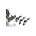 AGRIbumper de metal WIKING para tractor John Deere a escala 1:32, accesorio de colección.