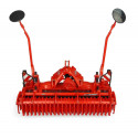 Grada rotativa Kuhn HR 3040 a escala 1:32 de Universal Hobbies para maquetas agrícolas.