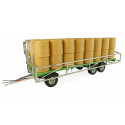 Remolque agrícola Joskin WAGO TR 10000 T20 a escala 1:32 de Universal Hobbies en miniatura metálica.