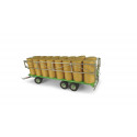 Remolque agrícola Joskin WAGO TR 10000 T20 a escala 1:32 de Universal Hobbies en miniatura metálica.