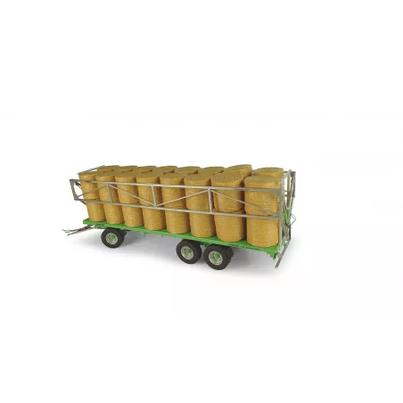 Remolque agrícola Joskin WAGO TR 10000 T20 a escala 1:32 de Universal Hobbies en miniatura metálica.