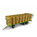Remolque agrícola Joskin WAGO TR 10000 T20 a escala 1:32 de Universal Hobbies en miniatura metálica.