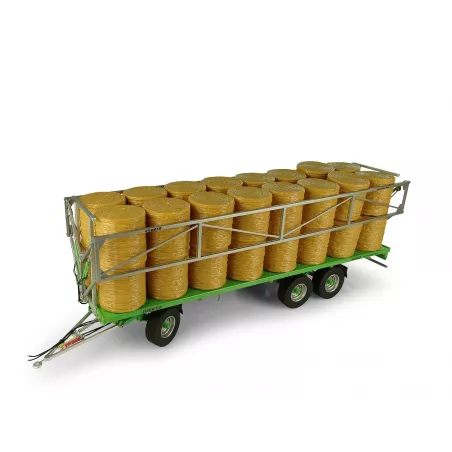 Remolque agrícola Joskin WAGO TR 10000 T20 a escala 1:32 de Universal Hobbies en miniatura metálica.