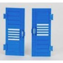 Puertas laterales de plástico a escala 1:16 para vehículos de juguete Bruder.
