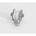 Cabrestante con tubo de juguete escala 1:16 compatible con vehículos Bruder para maniobras de arrastre.